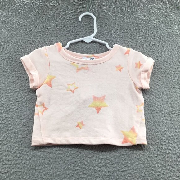 Splendid Short Sleeve Star Top Pink‎ 3-6 M - Picture 1 of 3